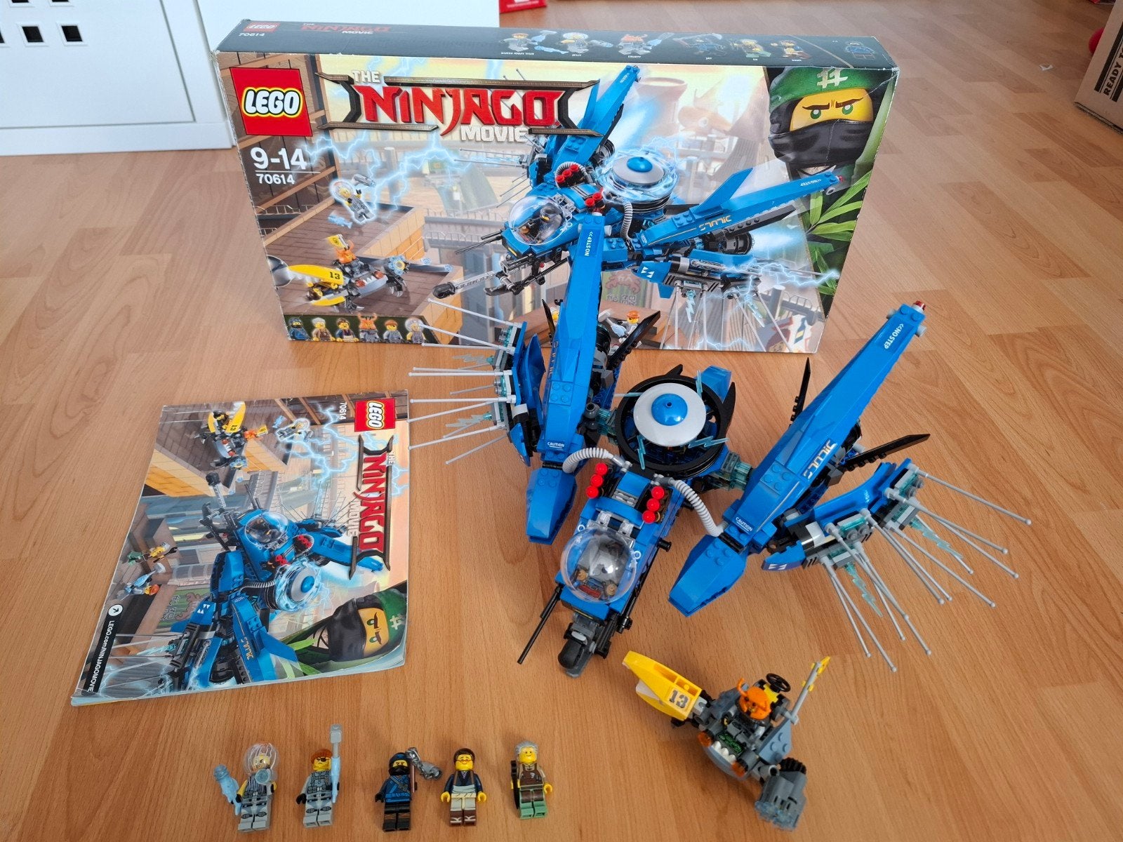 Lego Ninjago Movie - 70614 - Lightning Jet (Compleet), Gebruikt, Lego, Ophalen of Verzenden, Compleet