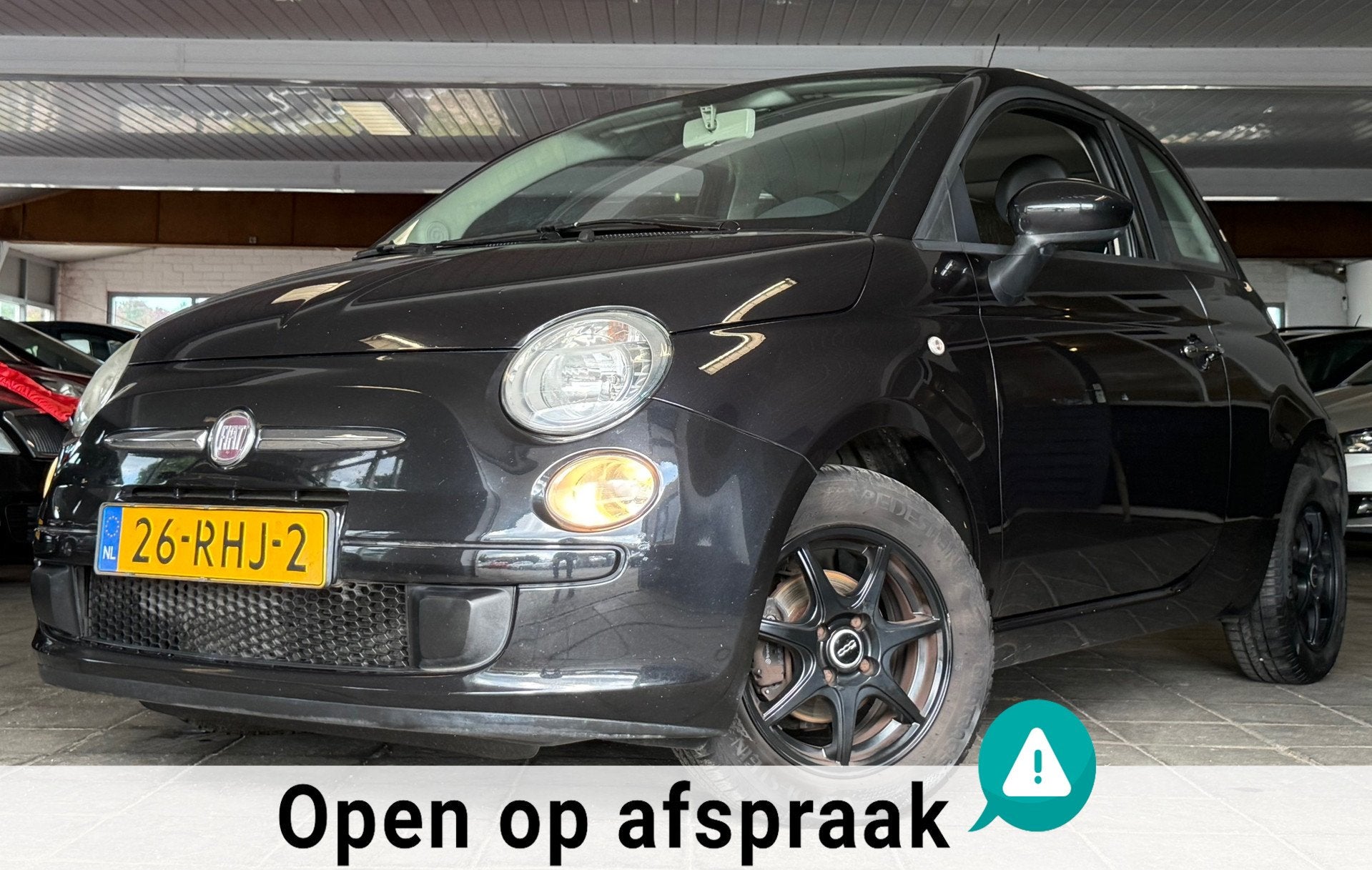 Fiat 500 1.2 Pop|NAP|APK06-27|Semi-Automaat|PerfectOH|NetteS, Euro 5, Stof, Gebruikt, 1242 cc