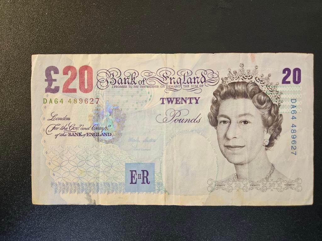 Engeland pick 390a 1999-2003, Postzegels en Munten, Bankbiljetten | Europa | Niet-Eurobiljetten, Ophalen of Verzenden, Overige landen