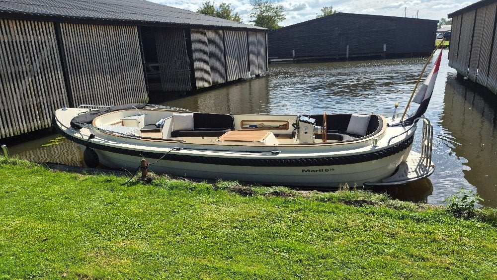 UNIEKE MARIL Sloep 675 met 38 PK NANNI diesel, bj 2009, Watersport en Boten, Gebruikt, 38 pk, Binnenboordmotor, Diesel