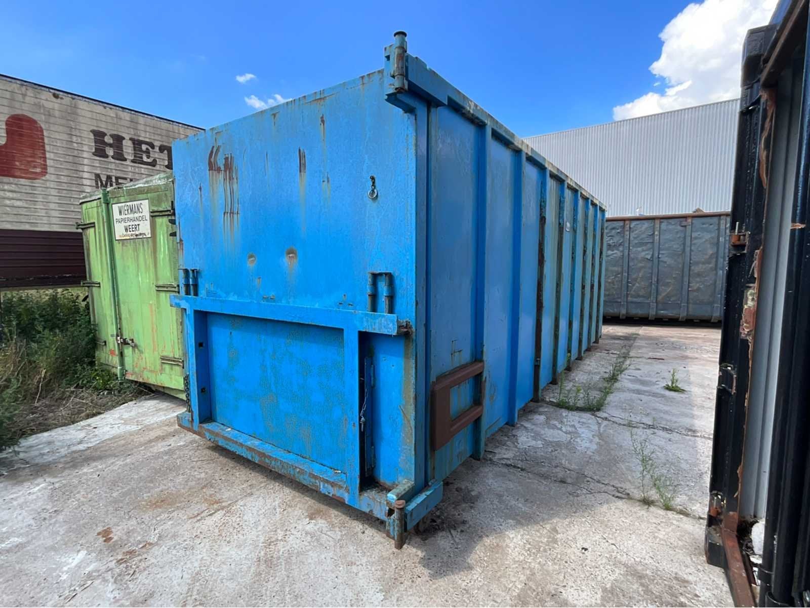 Holtrop Kabeloptrek / haakarm gesloten container