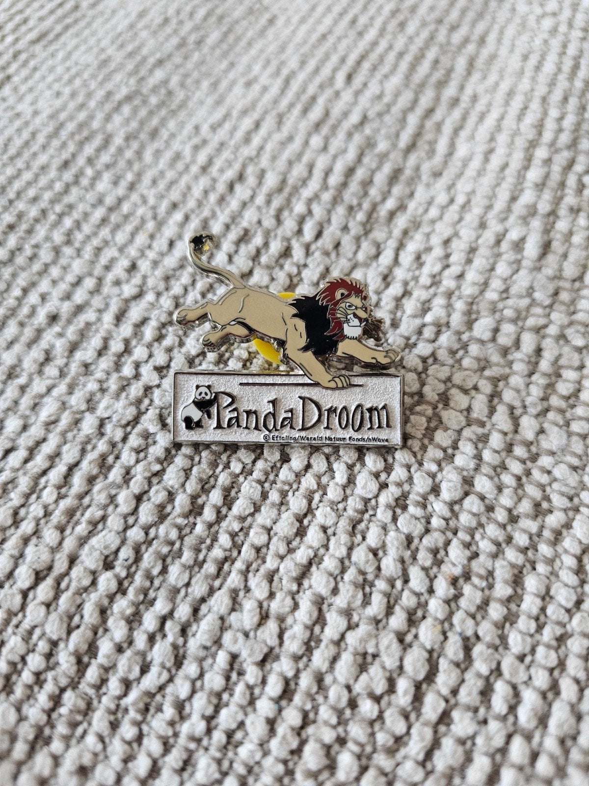 Efteling Pandadroom pin - Leeuw, Verzamelen, Ophalen of Verzenden