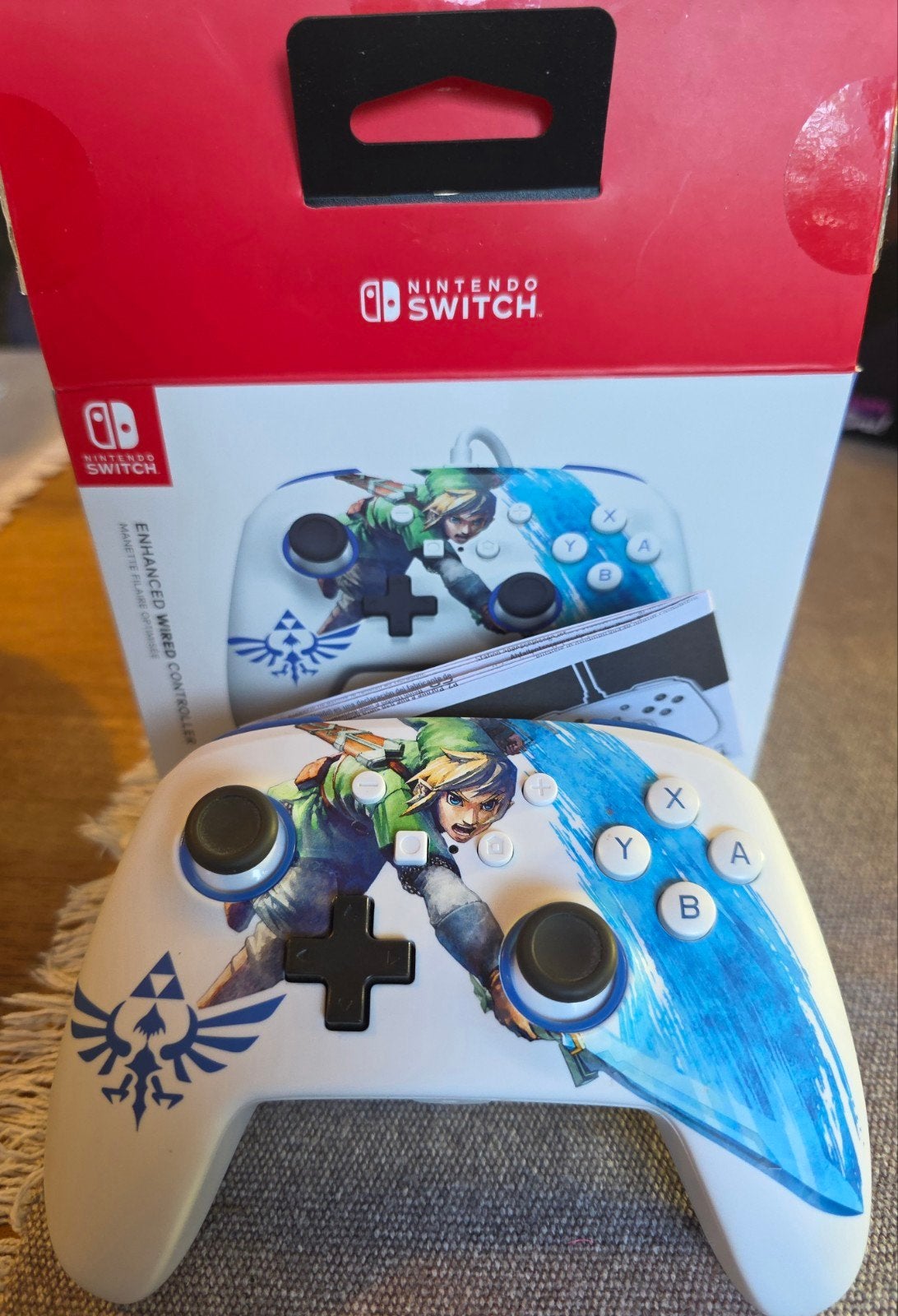 Nintendo Switch Controller Zelda - Nieuwstaat, Ophalen of Verzenden, Nieuw, Switch, Overige controllers