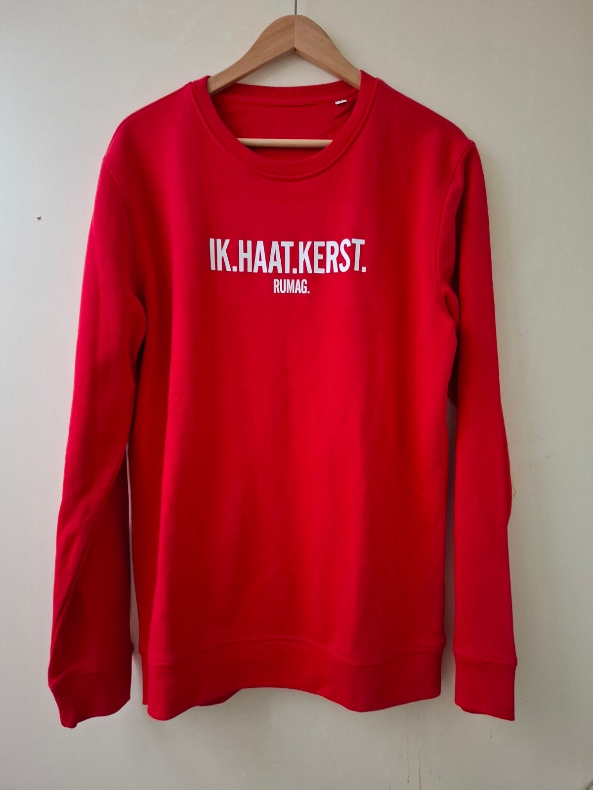Rumag "Ik haat kerst" kersttrui - Maat L, Ophalen of Verzenden, Zo goed als nieuw, Rumag