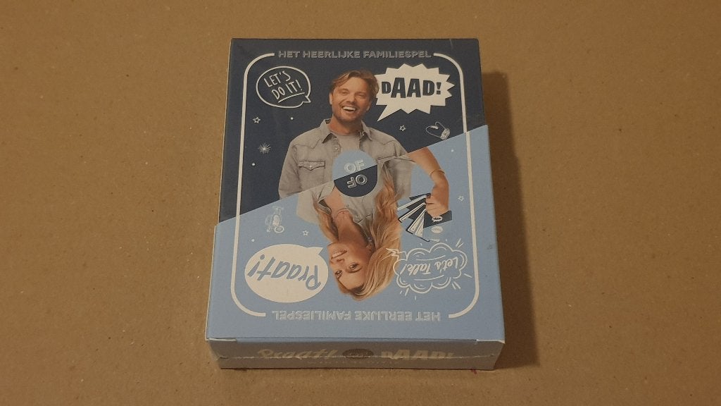 Het eerlijke familiespel Praat! of Daad! - NIEUW GESEALD, Hobby en Vrije tijd, Een of twee spelers, Ophalen of Verzenden, Nieuw