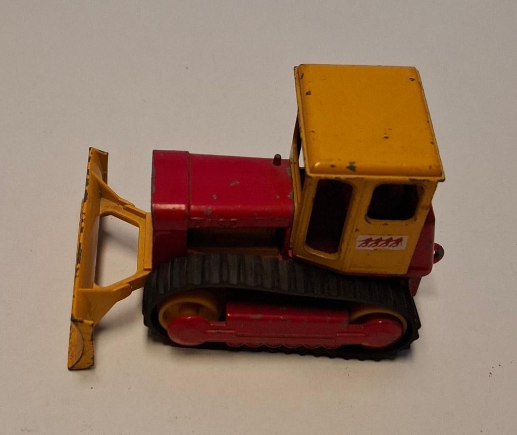 Matchbox King Size Taylor Woodrow CASE Bulldozer (nr. K17), Ophalen of Verzenden, Gebruikt, Hijskraan, Tractor of Landbouw, Matchbox