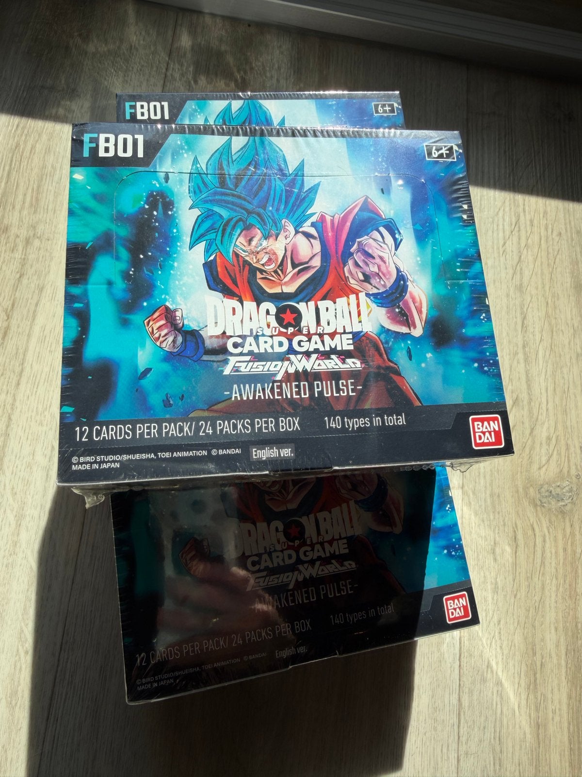 Dragon Ball Super Fusion World FB01 Booster Boxen GESEALD, Ophalen of Verzenden, Nieuw, Boosterbox
