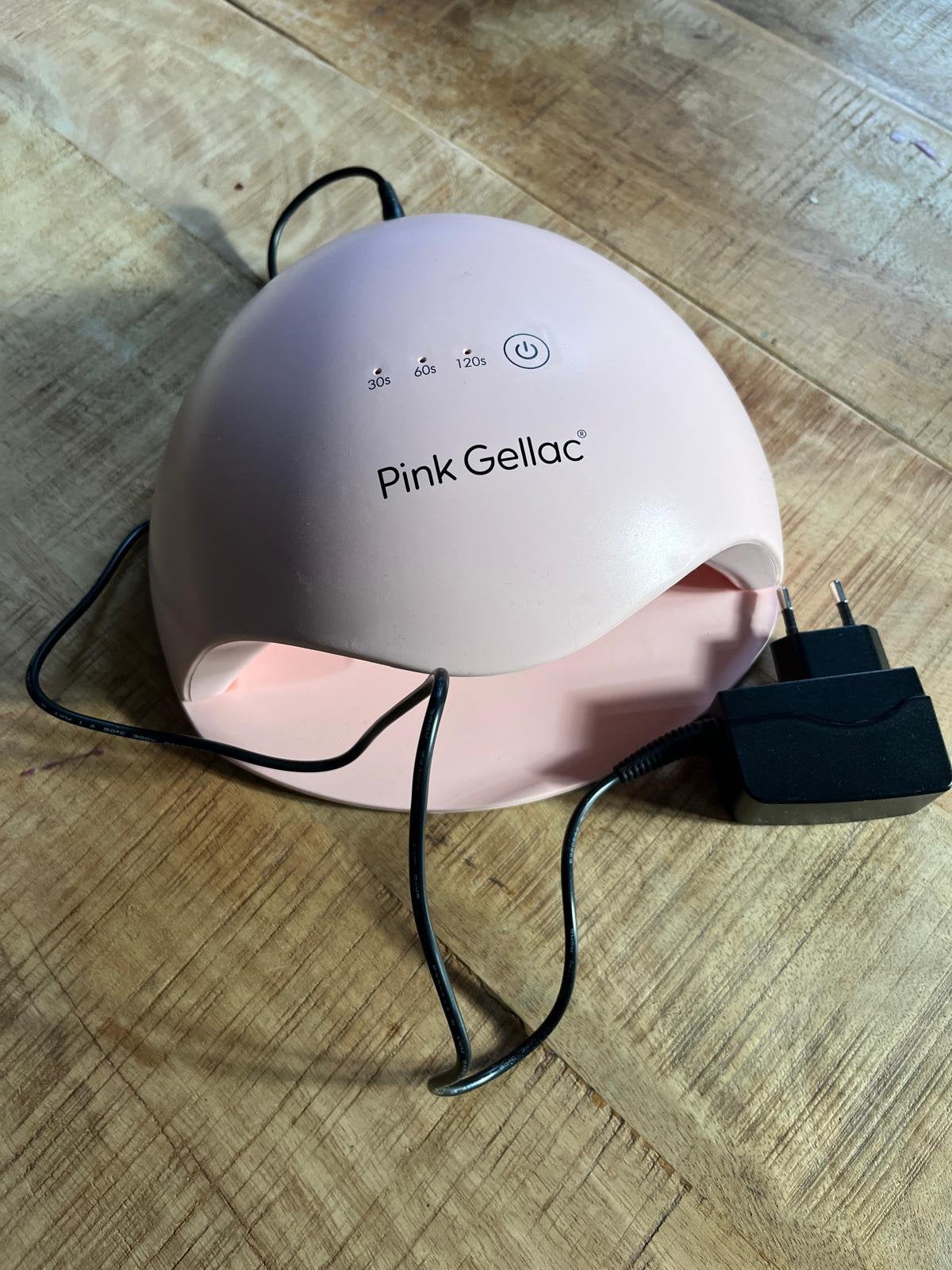 Pink Gellac Starter set, Ophalen of Verzenden, Zo goed als nieuw, Overige kleuren, Handen en Nagels