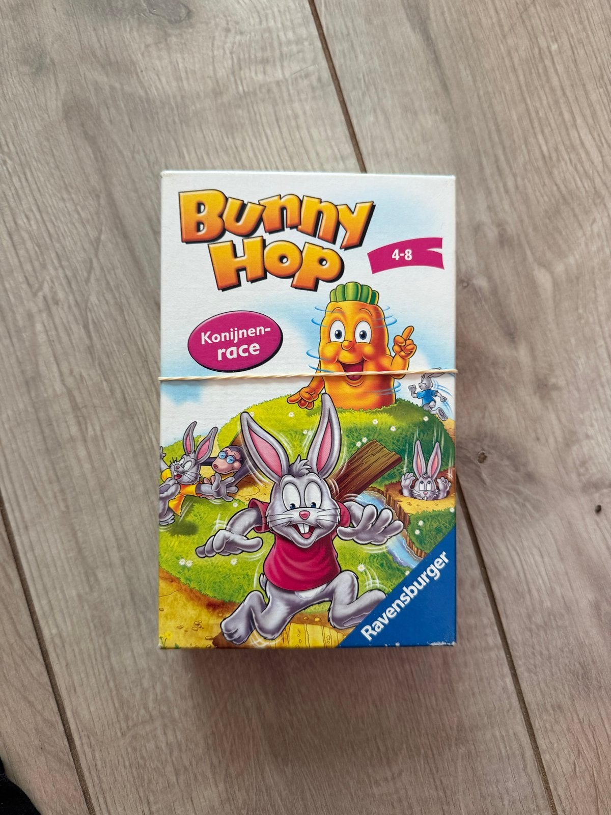 Bunny Hop Konijnenrace Spel - Ravensburger - Compleet, Drie of vier spelers, Ophalen, Zo goed als nieuw