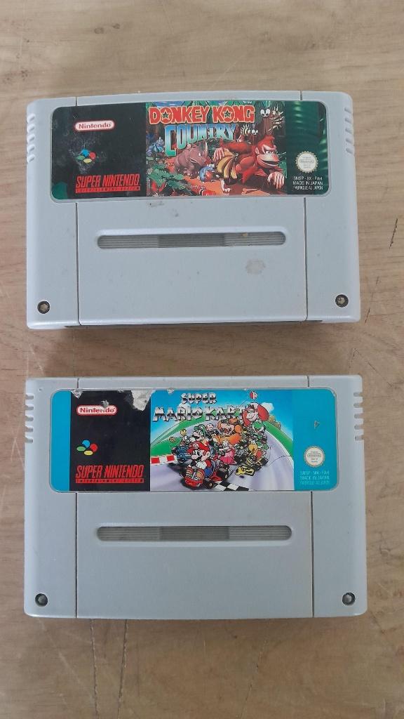 SNES spellen te ruil, 1 speler, Ophalen, Gebruikt, Vanaf 3 jaar
