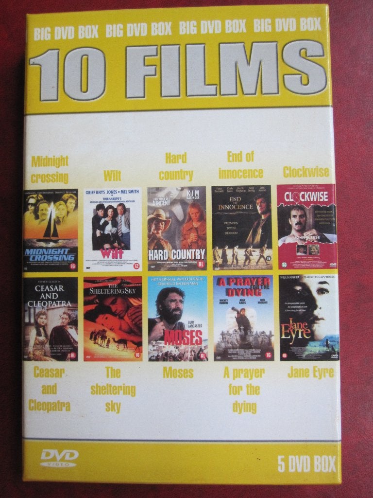 Big DVD box 10 films, Vanaf 16 jaar, Ophalen of Verzenden, Zo goed als nieuw, Boxset