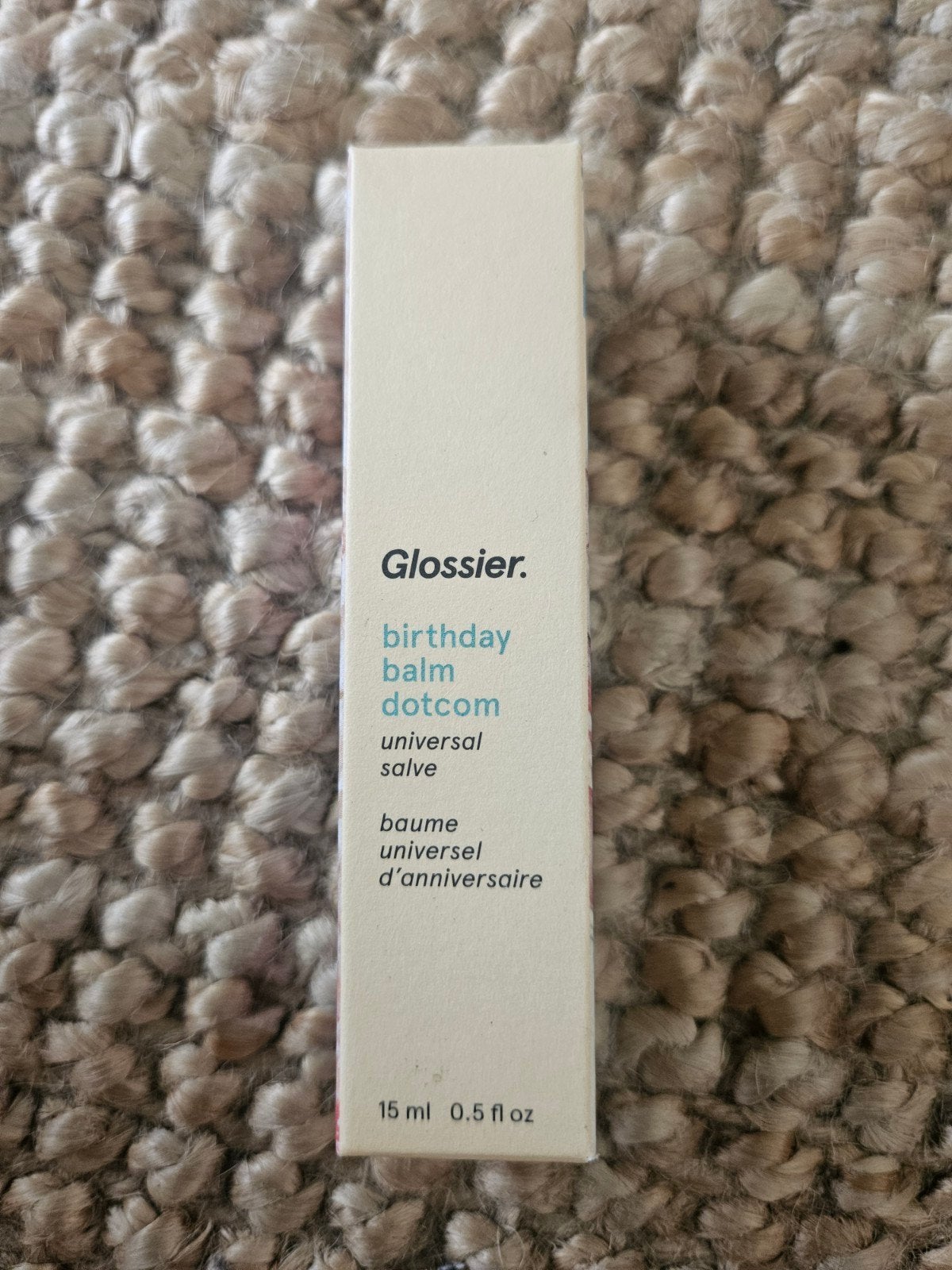 Glossier Birthday balm dotcom 15ml, Ophalen of Verzenden, Nieuw, Gehele gezicht