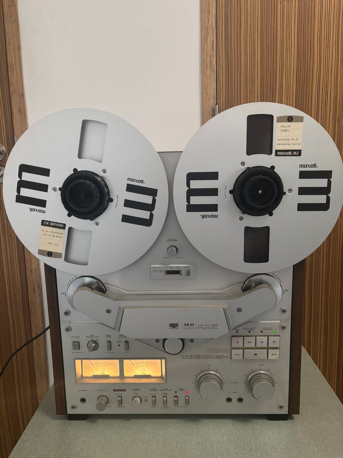 Te koop : Akai GX 636 taperecorder mint condition ., Ophalen of Verzenden, Bandrecorder