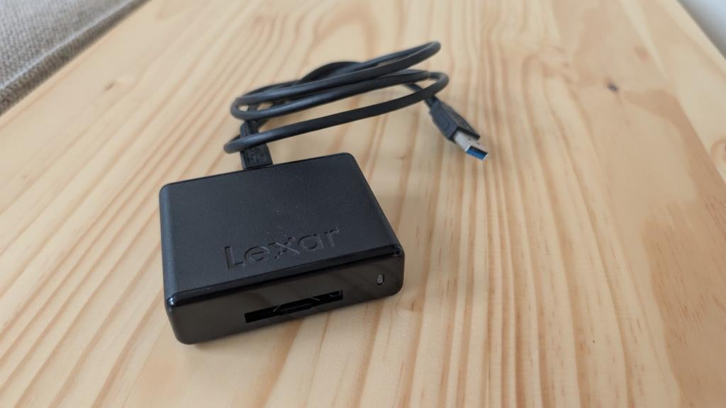 Lexar Professional Workflow XR1 XQD Kaartlezer, Audio, Tv en Foto, Fotografie | Geheugenkaarten, XQD, Lexar, Ophalen of Verzenden