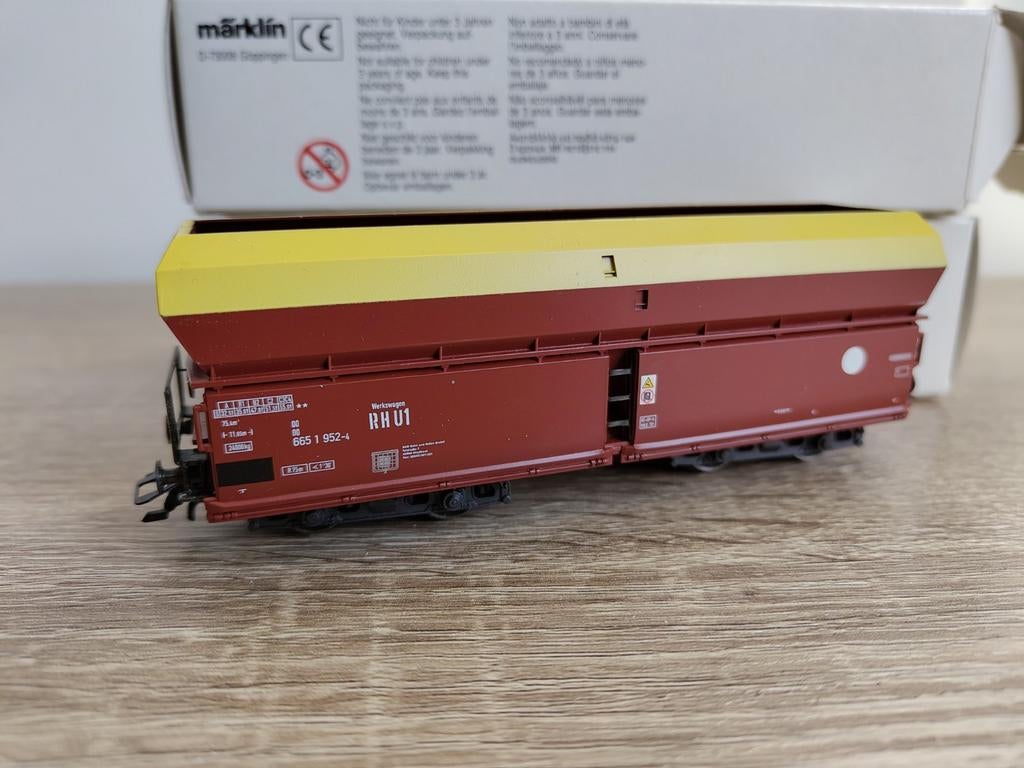Märklin 46253 3x zelflosser, Wisselstroom, Wagon, Ophalen of Verzenden, Zo goed als nieuw
