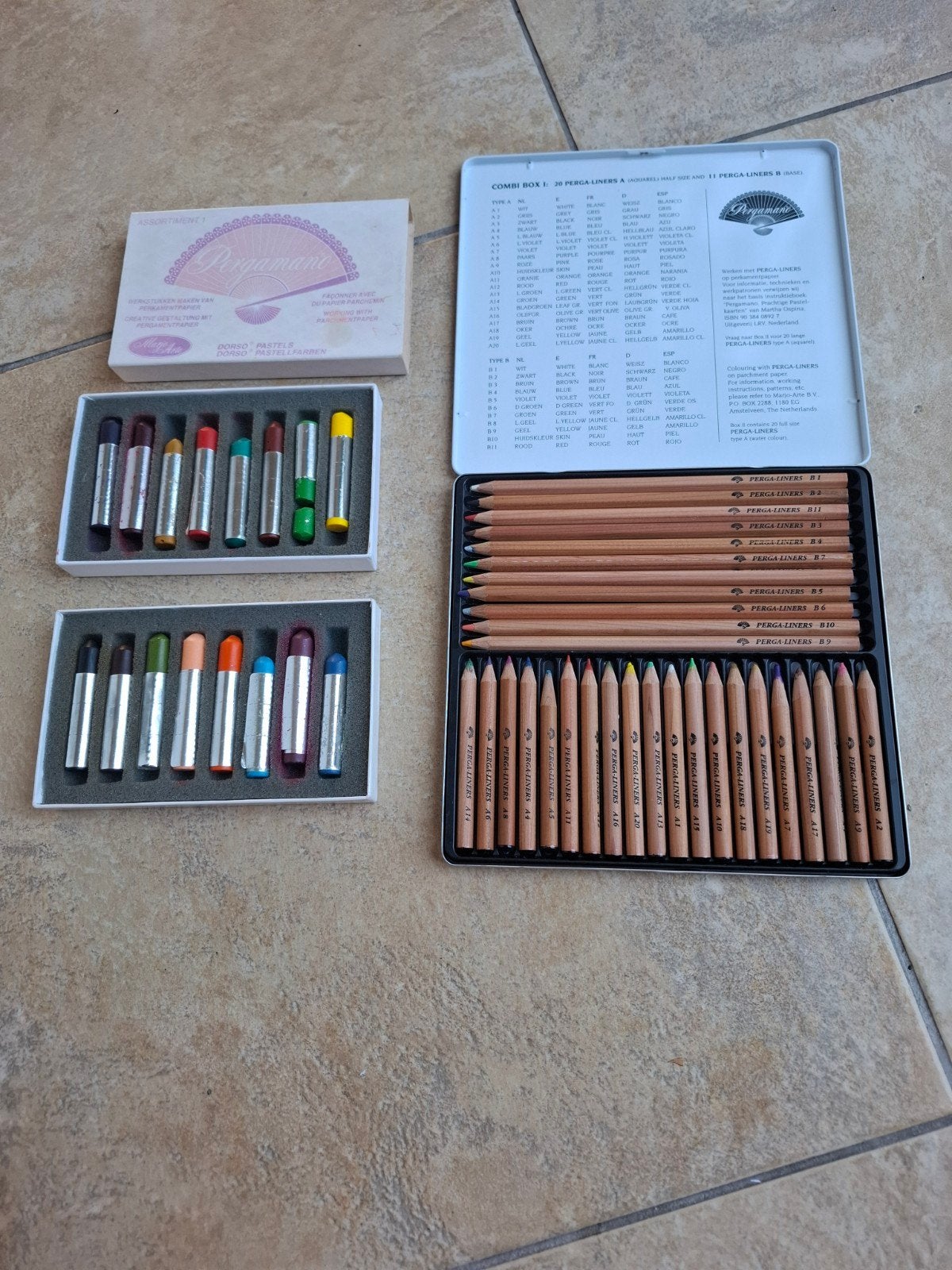 Pergamano potloden en krijtjes, Hobby en Vrije tijd, Ophalen of Verzenden, Potlood of Stift