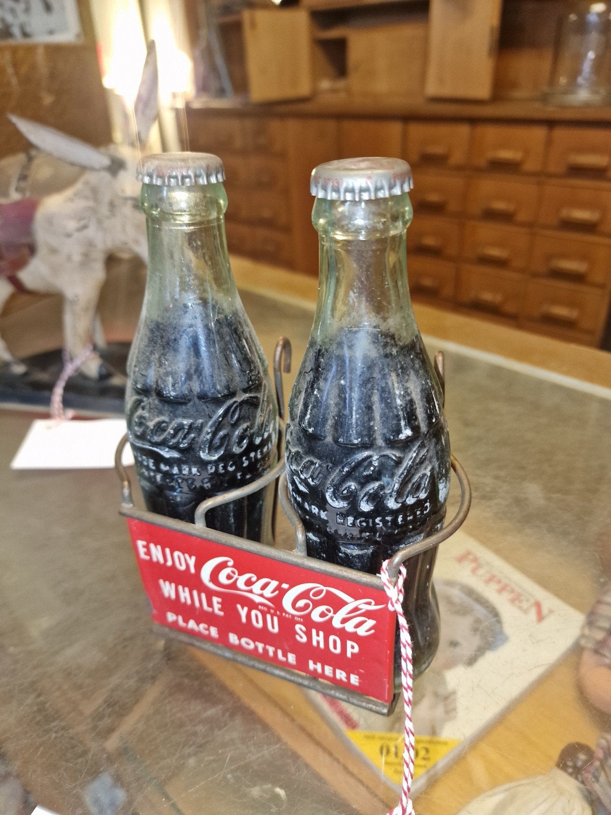 Coca-Cola flessen houder, Verzamelen, Ophalen, Gebruikt, Gebruiksvoorwerp