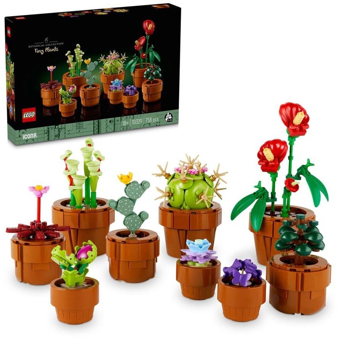 LEGO Botanical Collection Tiny Plants - Geen doos/instructie, Ophalen, Gebruikt, Lego