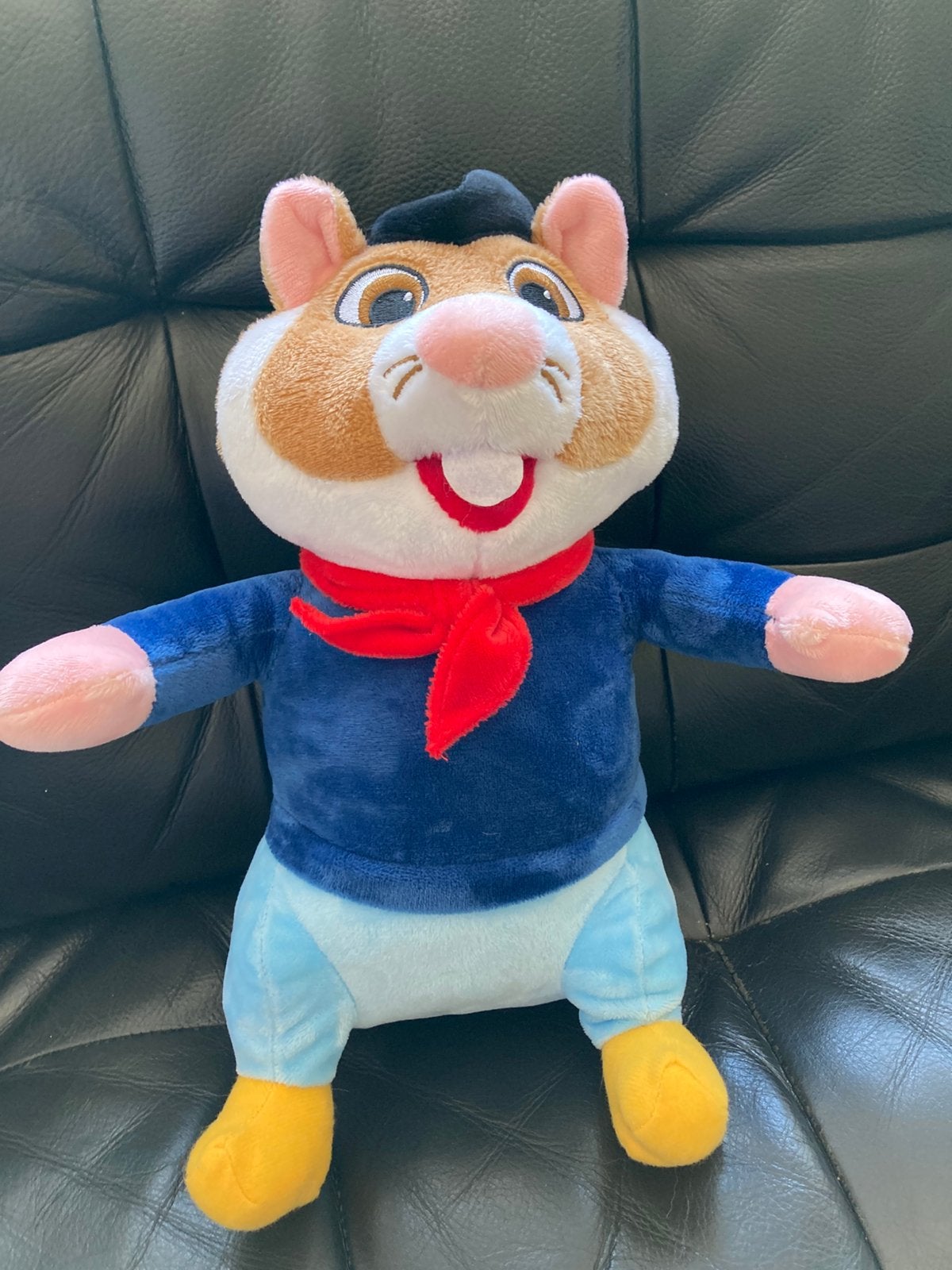 Ah hamster boer, Kinderen en Baby's, Speelgoed | Knuffels en Pluche, Ophalen of Verzenden, Zo goed als nieuw, Overige typen