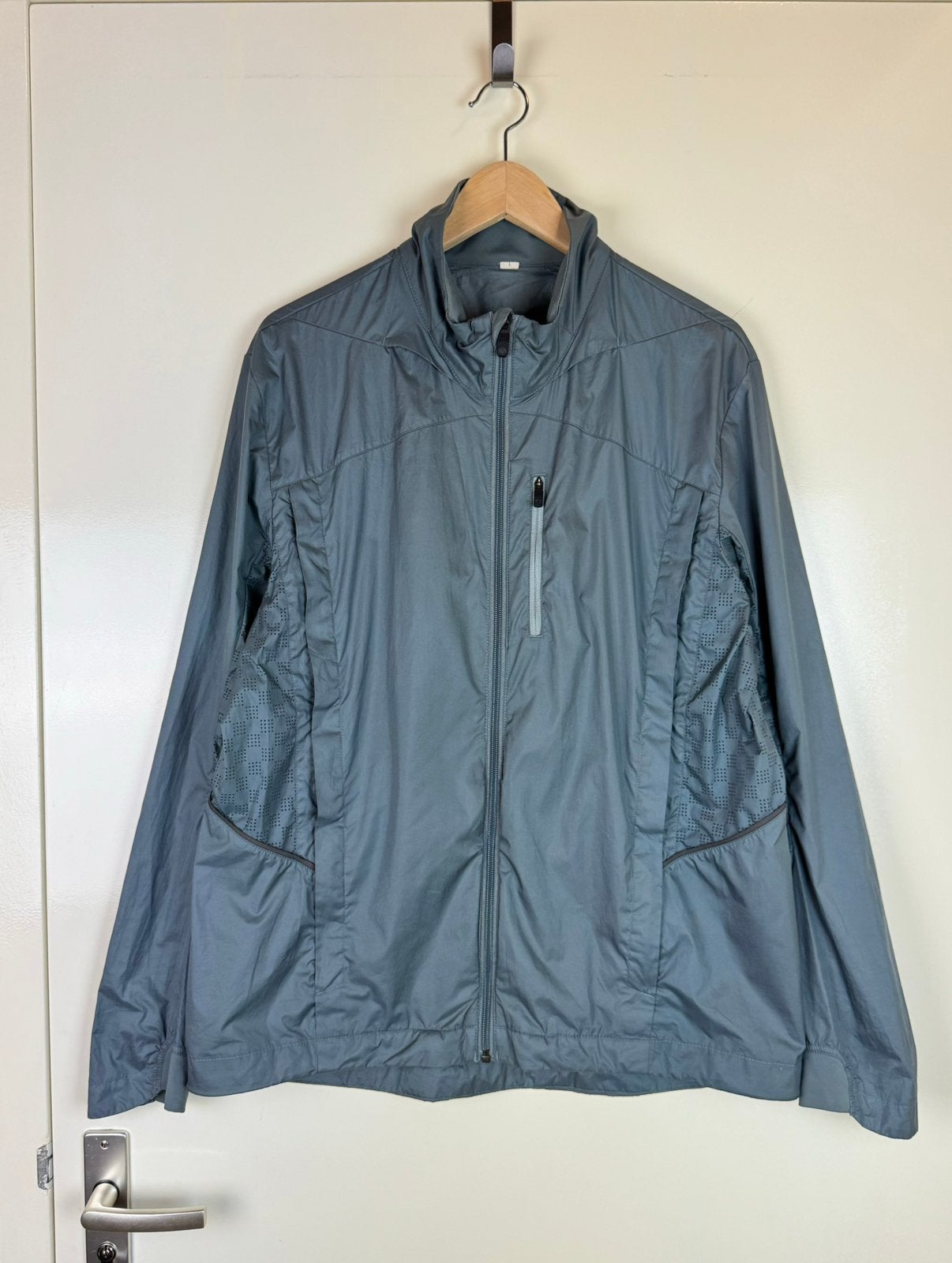 LULULEMON Running Sport Jacket Cycling Jas Weather gear L, Kleding | Dames, Ophalen of Verzenden, Zo goed als nieuw, Groen, Maat 42/44 (L)
