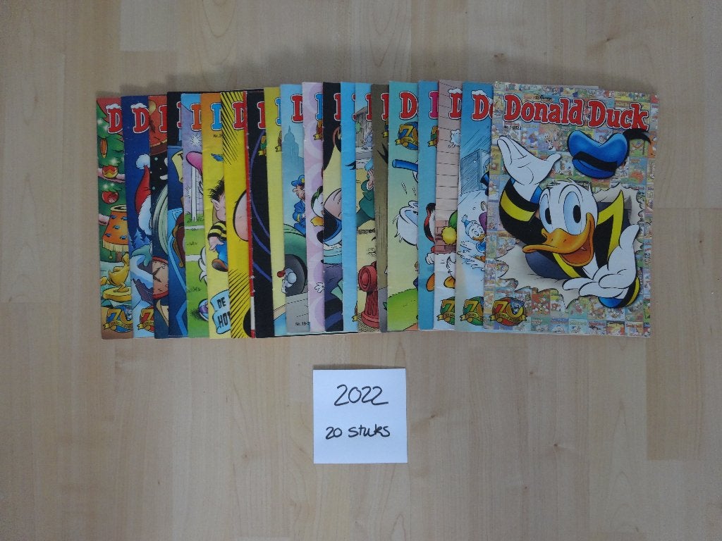 Donald Duck jaargang 2022 – 20 st, Meerdere stripboeken, Ophalen of Verzenden, Zo goed als nieuw