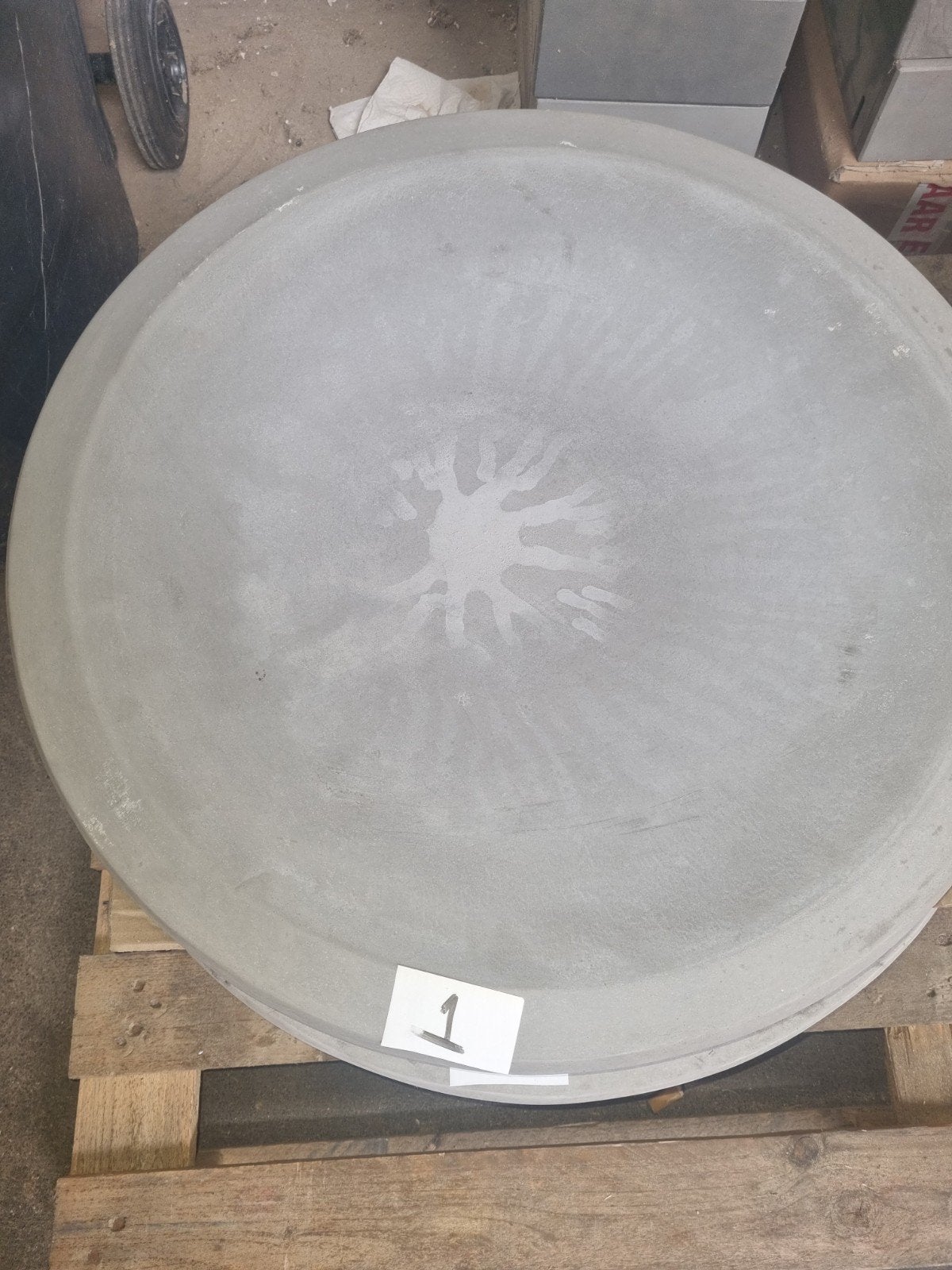 Betonnen Vogelbad Grijs - 67 cm Diameter, Ophalen, Nieuw