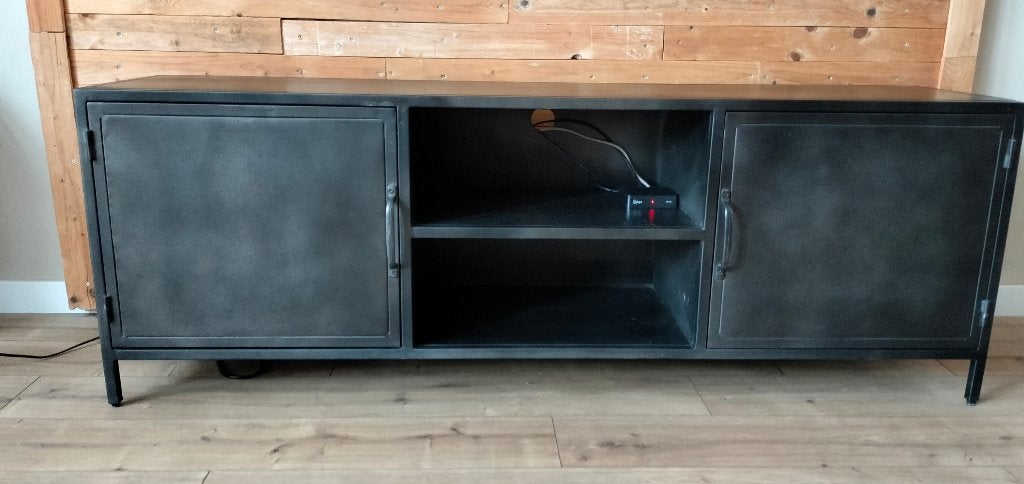Tv-meubel, Ophalen, 150 tot 200 cm, Zo goed als nieuw, Minder dan 100 cm