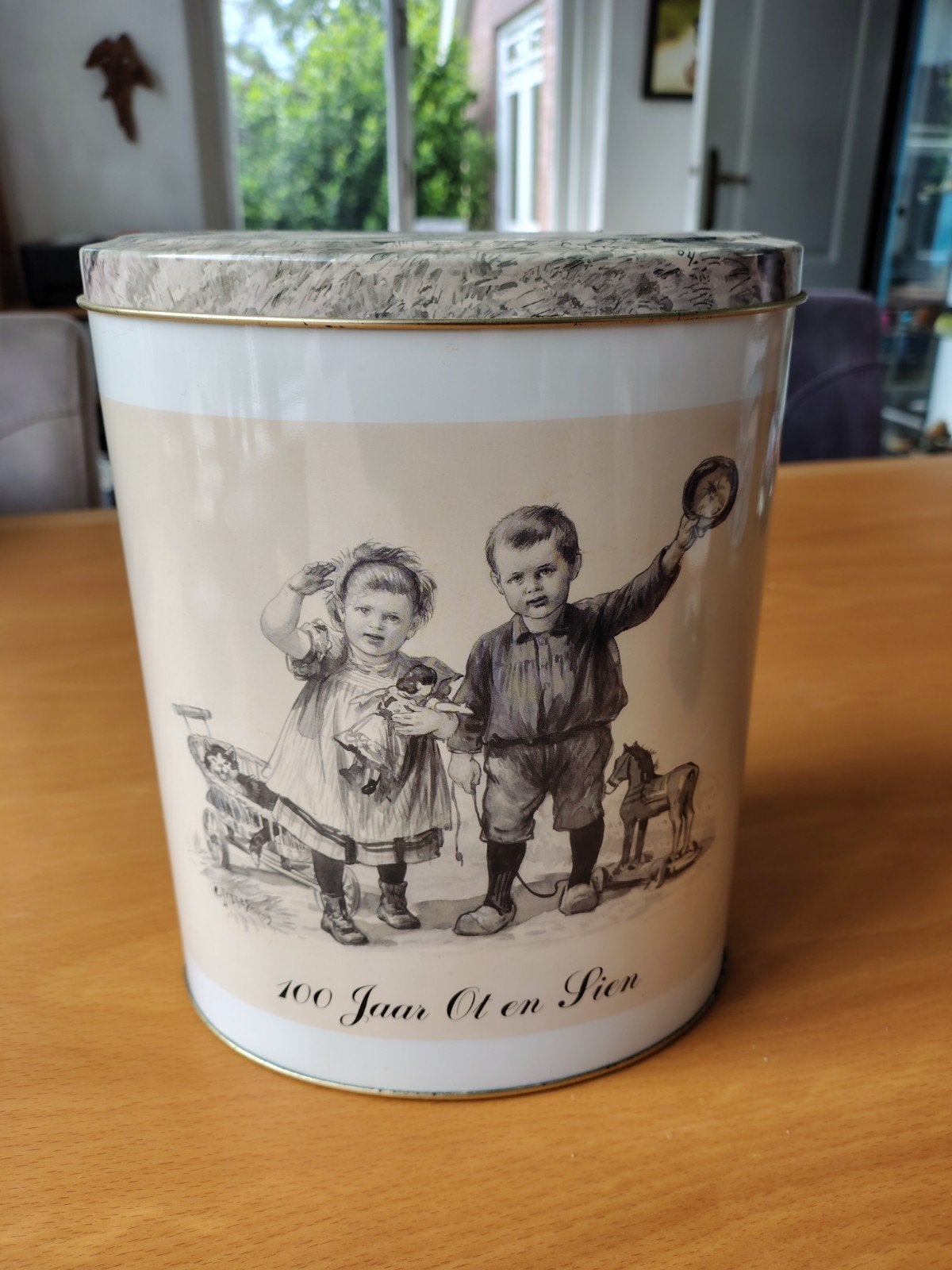Vintage Ot en Sien Blik - 100 Jaar Jubileum, Verzamelen, Blikken, Ophalen of Verzenden