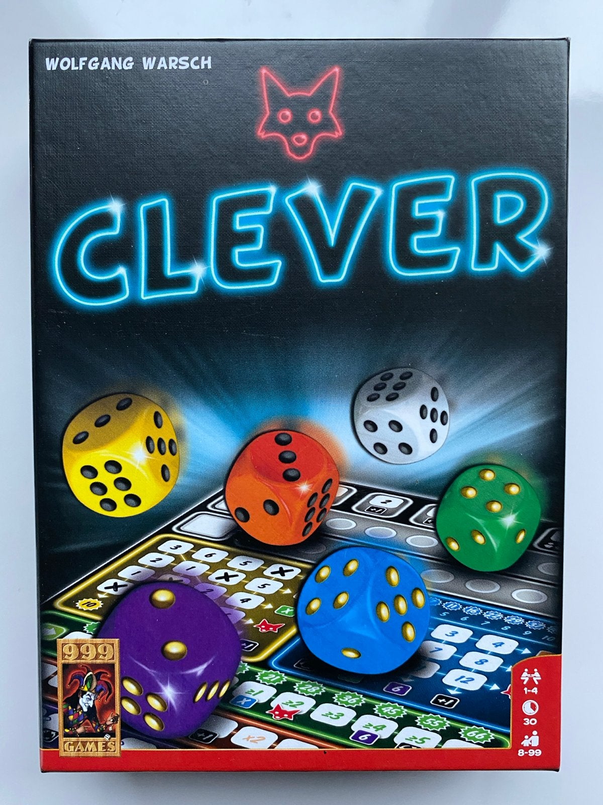 Clever dobbelspel - Strategisch en snel dobbelplezier, Een of twee spelers, Ophalen of Verzenden, Zo goed als nieuw