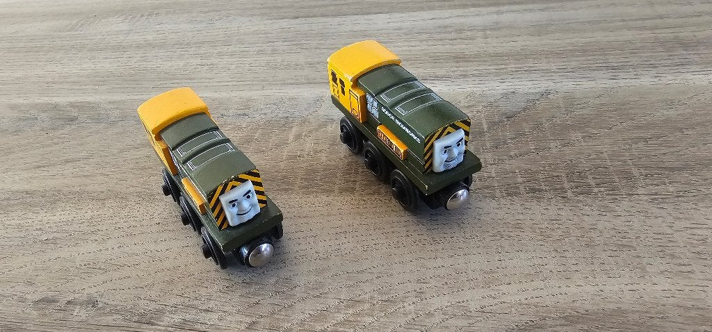 Thomas de trein Hout Iron arry bert, Ophalen of Verzenden, Zo goed als nieuw