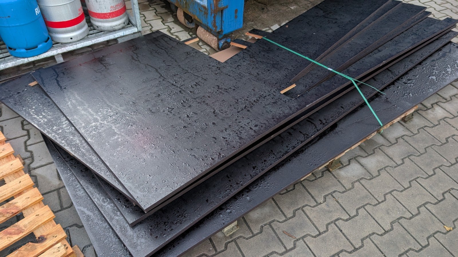 21mm ruwe betonplex platen, Ophalen, Gebruikt, Betonplex, 20 tot 50 mm
