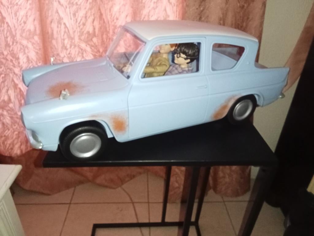Mattel Harry Potter Vliegende Auto Speelset Ford Anglia, Ophalen of Verzenden, Gebruikt, Jongen of Meisje