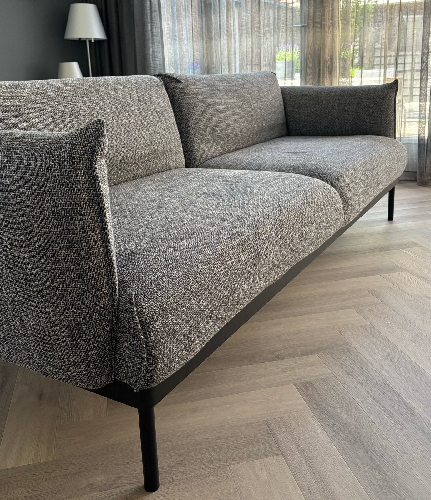 IKEA bank in prima staat - 230x90 cm, Ophalen, Driepersoons, 75 tot 100 cm, Zo goed als nieuw