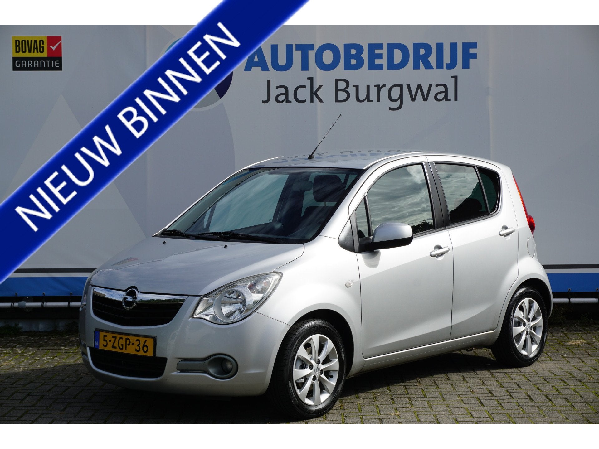 Opel Agila 1.0 Berlin Airco | Buitenspiegel verwarmd *All in, Auto's, Voorwielaandrijving, Verwarmde buitenspiegels, Gebruikt