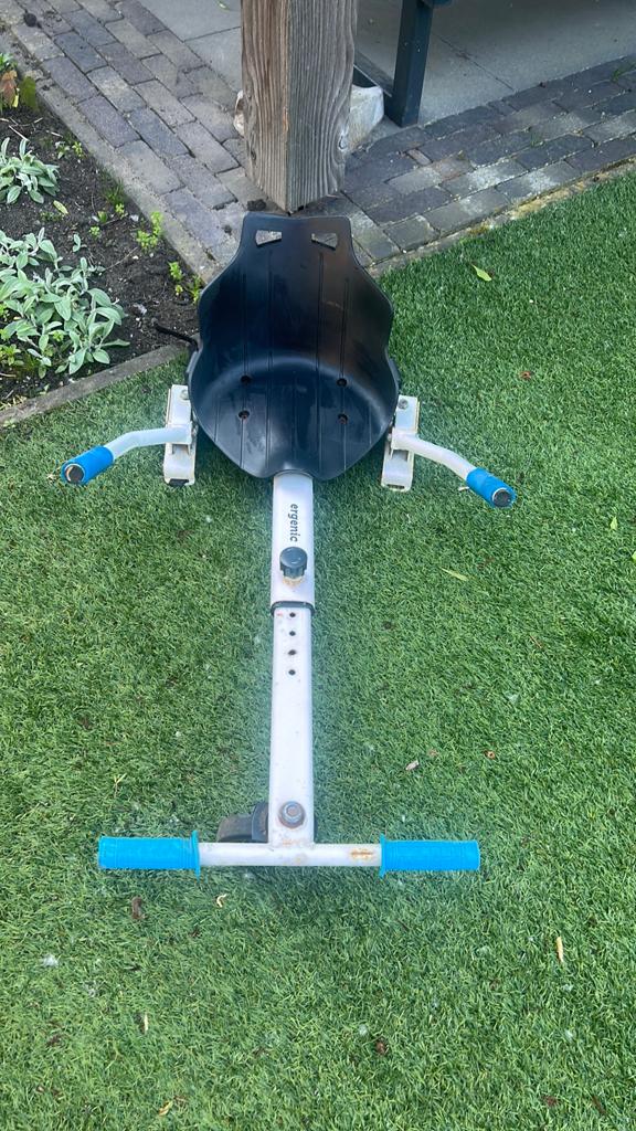 Hoverboard kart, Ophalen, Gebruikt