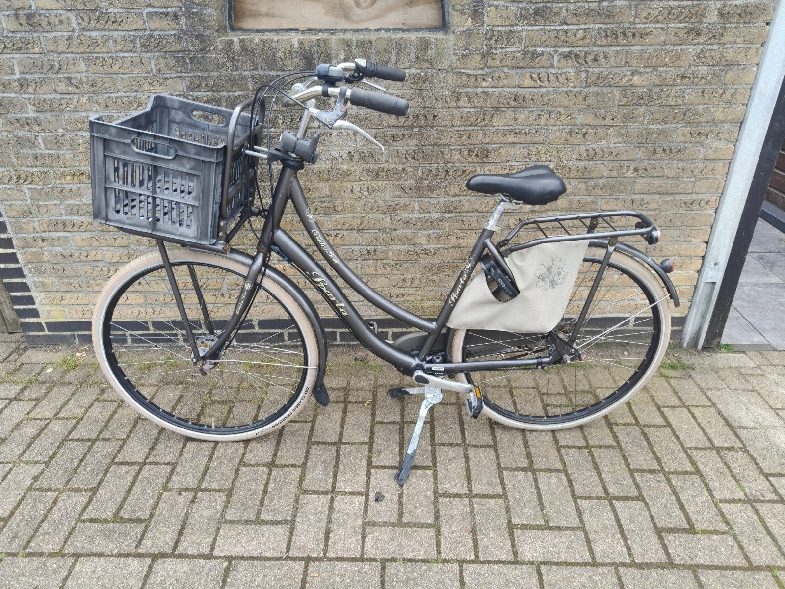 Damesfiets transportfiets gazelle, Ophalen, Gebruikt, Gazelle