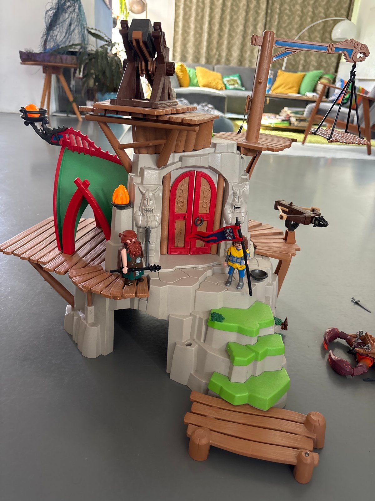 Playmobil Berk eiland 9243 - Drakenrijders speelset, Gebruikt, Gebouw, Complete set, Ophalen of Verzenden