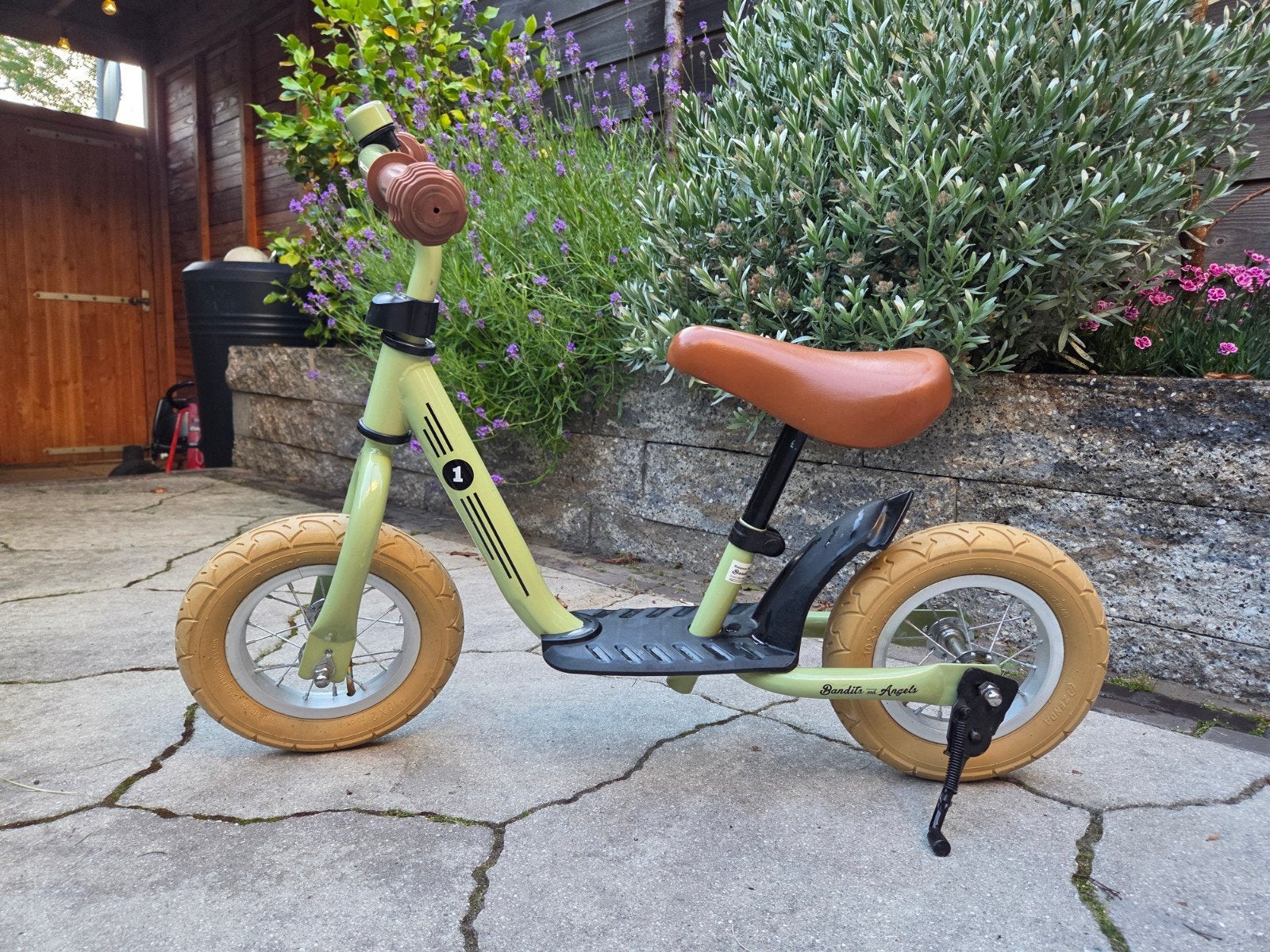 Keurige retro Bandits & Angels loopfiets, Ophalen, Zo goed als nieuw, Minder dan 16 inch, Bandits & Angels