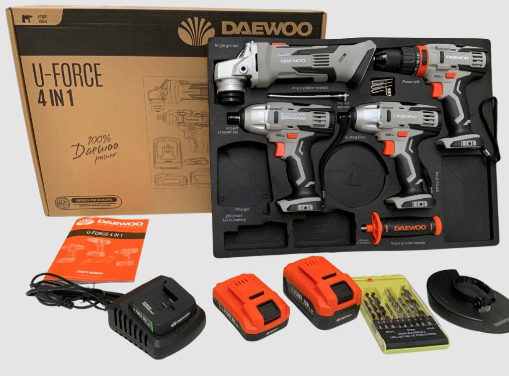 Gereedschap Set - Daewoo DAMWS266 Schroef/boorHaakseslMoerkl, Ophalen of Verzenden, Nieuw