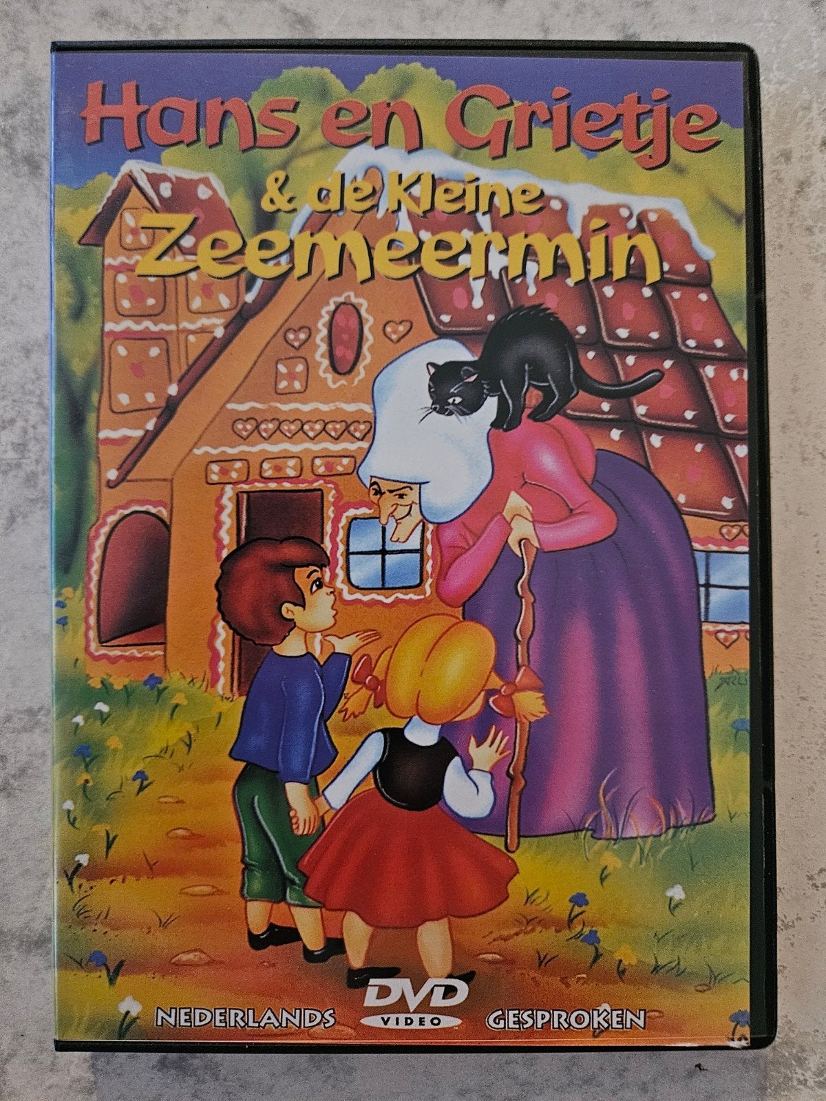 DVD Hans en Grietje & De Kleine Zeemeermin, Alle leeftijden, Ophalen of Verzenden, Zo goed als nieuw, Europees