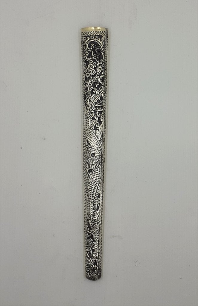 Luxe Zilverkleurige Pendok "Tatahan Naga Surakarta" PNS01, Antiek en Kunst, Verzenden