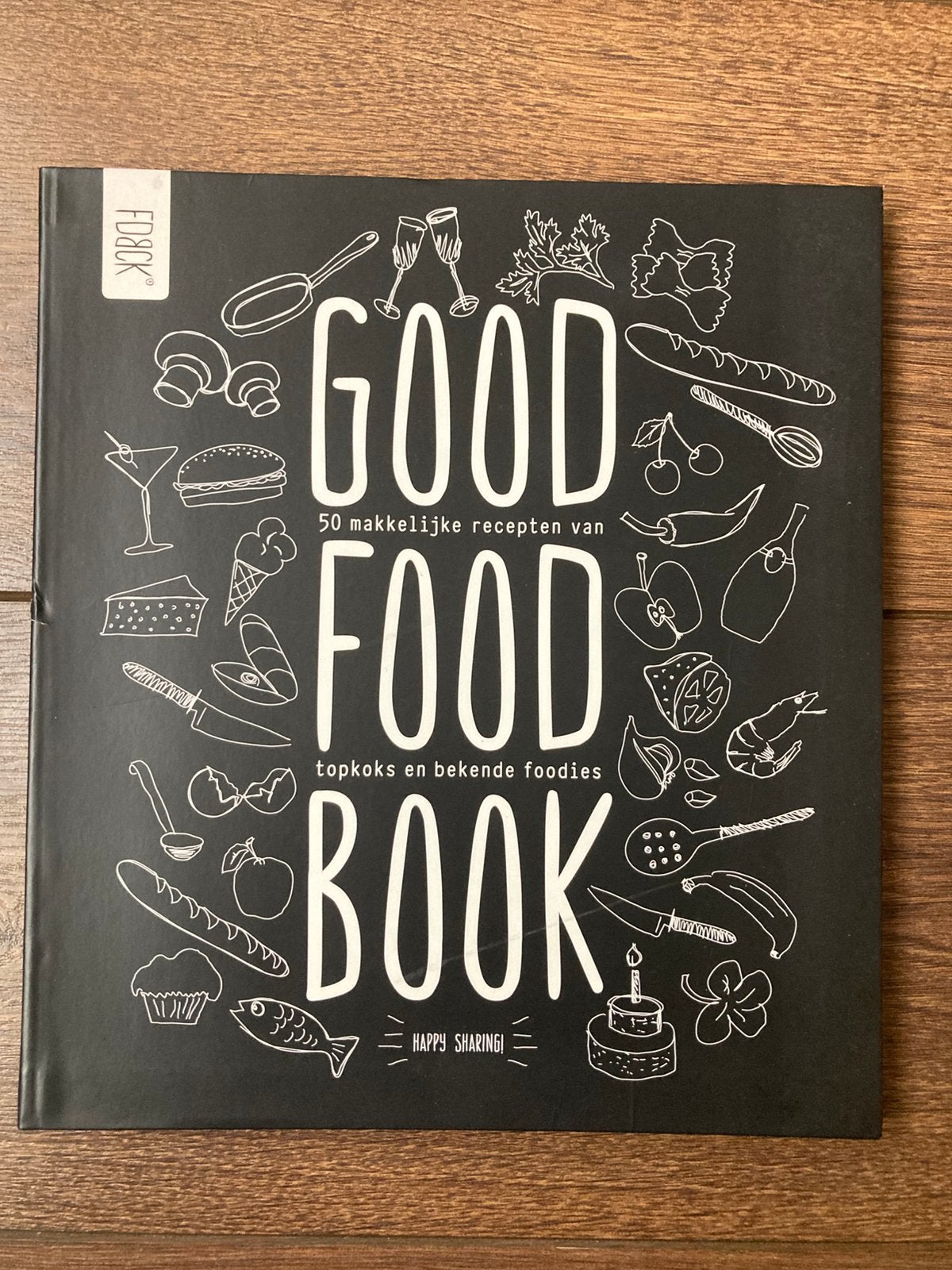 Good food book, 50 makkelijke recepten van topkoks & foodies, Ophalen of Verzenden, Zo goed als nieuw, Overige gebieden