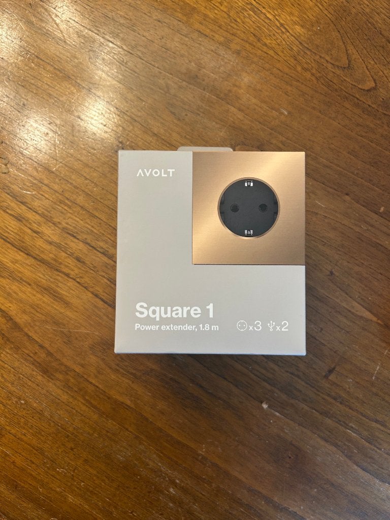 Avolt Square 1 Designer Power Extender, Ophalen, Nieuw