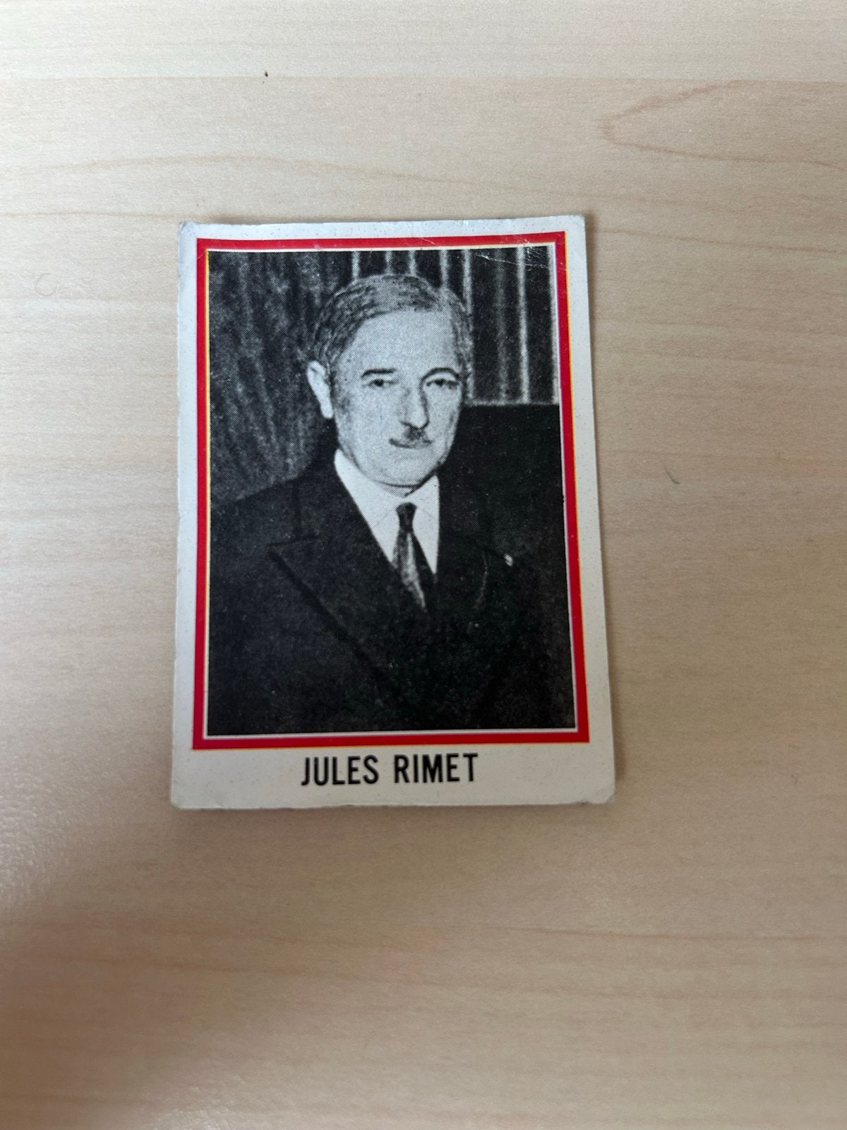Jules Rimet Panini Plaatje München 74 - Zeldzaam, Ophalen of Verzenden, Zo goed als nieuw, Sticker