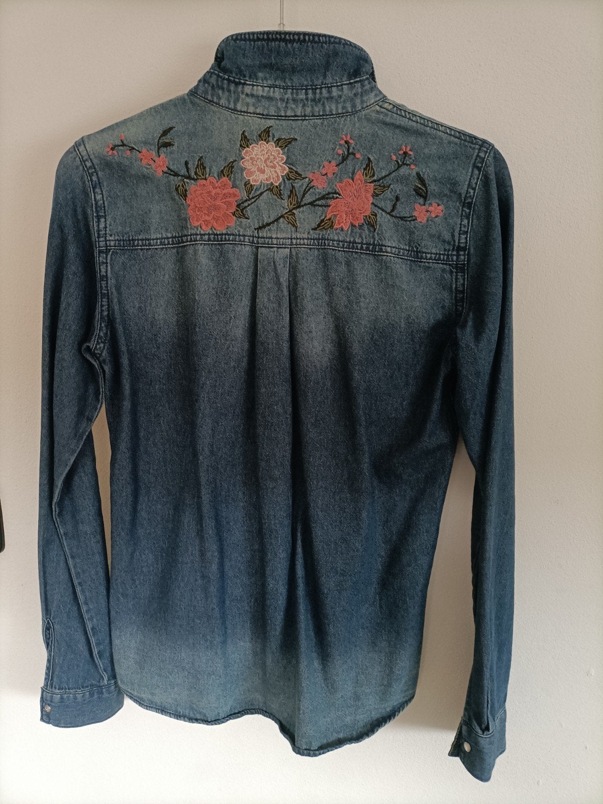 Jeans blouse XS Vila, Blauw, Vila, Ophalen of Verzenden, Zo goed als nieuw