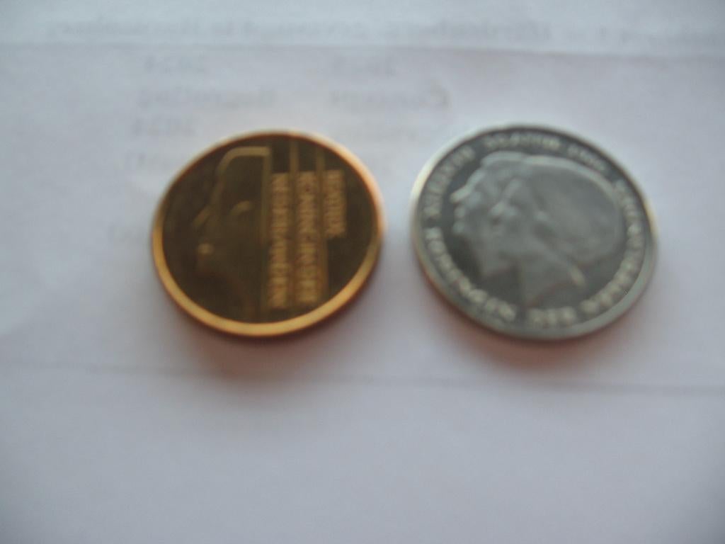 Twee munten (guldens), Ophalen of Verzenden, Koningin Beatrix, 5 gulden, Setje