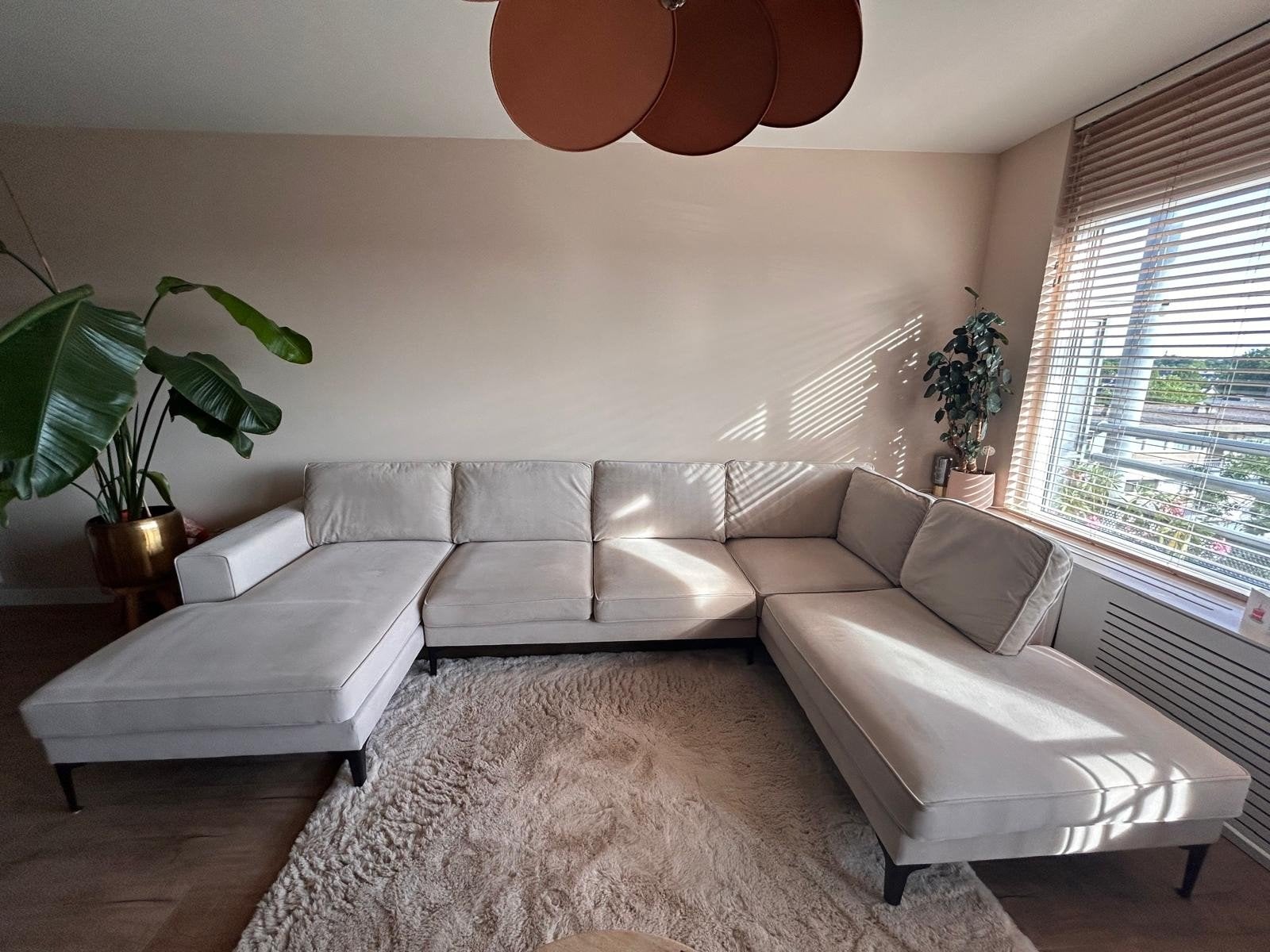 Loods 5 bank in zeer nette staat, Huis en Inrichting, Banken | Bankstellen, Ophalen, Hoekbank, 300 cm of meer, Zo goed als nieuw