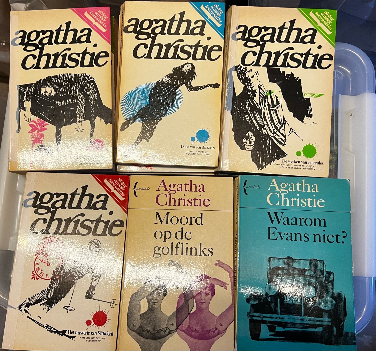 Grote verzameling Agatha Christie pockets, Boeken, Ophalen of Verzenden, Gelezen