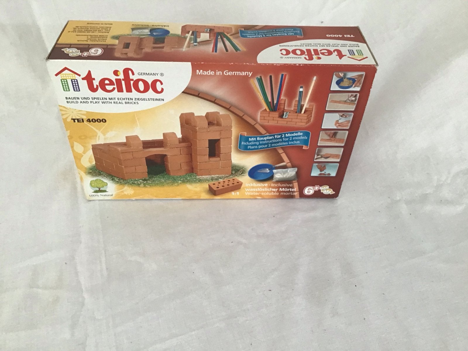 Teifoc TEI 4000 Bouwset met Echte Bakstenen, nieuw, Ophalen of Verzenden, Gebruikt, Overige merken