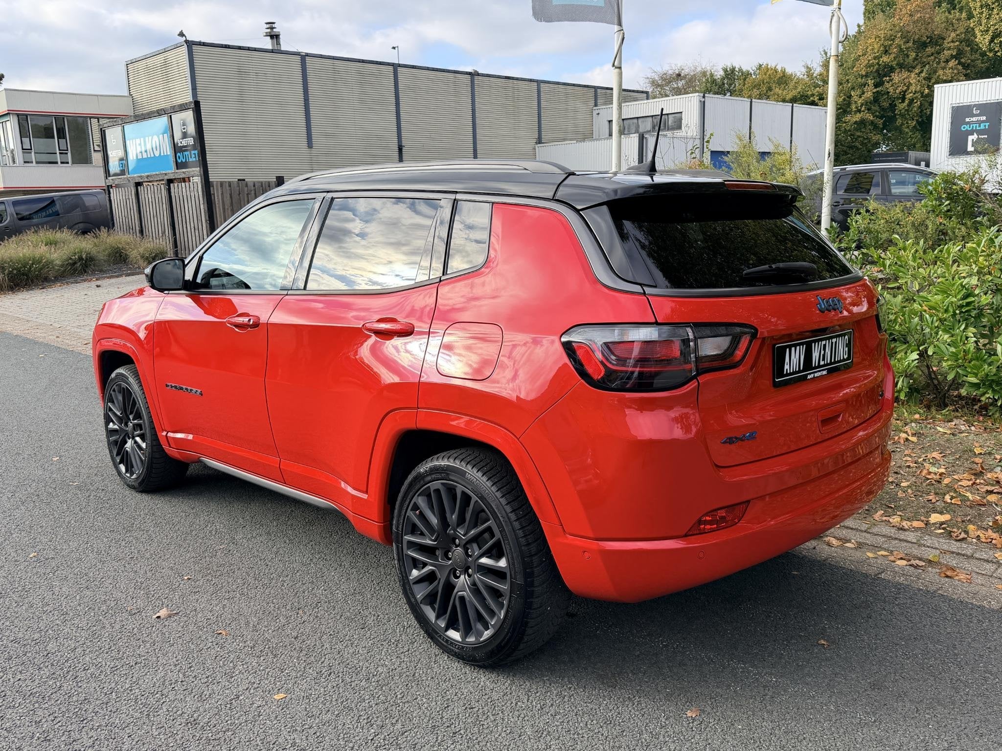 Jeep Compass 4xe 1.3 Turbo PHEV 240PK S•1e Eig•Leder•A, Auto's, Automaat, Gebruikt, Euro 6, 4 cilinders